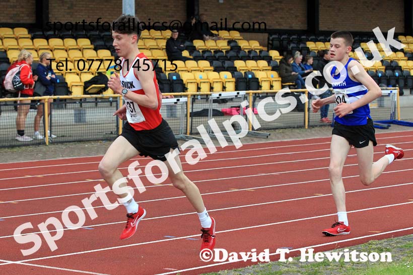 3000 metres, 2022 NEGP No. 2, Hebburn. Photo: David T. Hewitson/Sports for All Pics